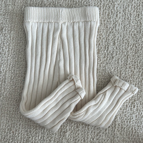 Other - CREAM RIBBED PANT | 2-3y